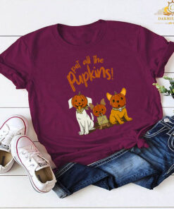 Pet all the Pupkins Halloween T-shirt