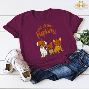 Pet all the Pupkins Halloween T-shirt
