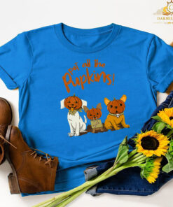 Pet all the Pupkins Halloween T-shirt
