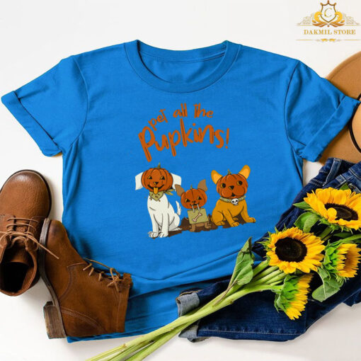 Pet all the Pupkins Halloween T-shirt