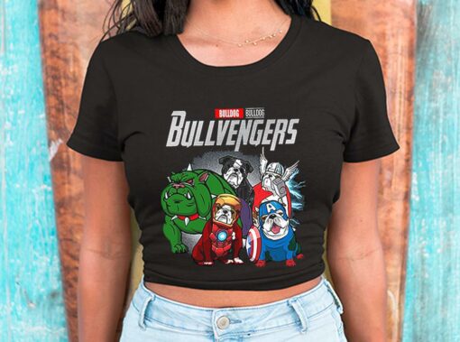 Pitbull Avengers Shirt, Marvel Avengers Bulldog Bull Avengers T-Shirt, Bull Dog Shirt, Avengers Hero Shirt 2