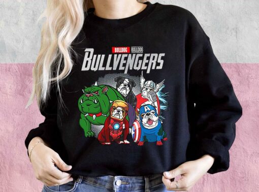 Pitbull Avengers Shirt, Marvel Avengers Bulldog Bull Avengers T-Shirt, Bull Dog Shirt, Avengers Hero Shirt 3