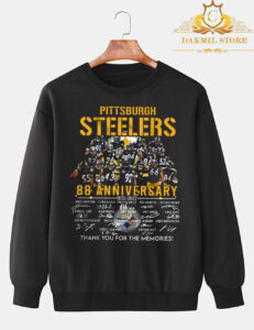 Pittsburgh Steelers 88 Anniversary Thank You For The Memories T Shirt