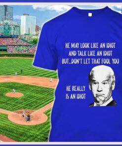 Hot President Joe Biden he really is an idiot shirt 5