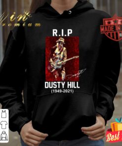 Funny R.I.P Dusty Hill 1949-2021 Signature ZZ Top Band Rock Shirt 6