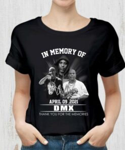 Awesome RIP DMX In Memory Of April 09 2021 Signature Thank You For The Memories Ruff Ryders Shirt 5