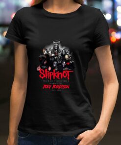 Original RIP Joey Jordison In Memory Of 1975-2021 SlipKnot band World Tour 2021 Shirt 5