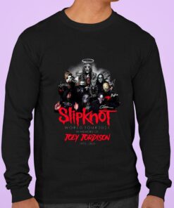 Original RIP Joey Jordison In Memory Of 1975-2021 SlipKnot band World Tour 2021 Shirt 6