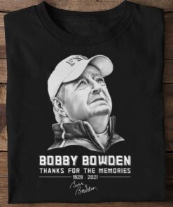 Hot Rest In Peace Legend Bobby Bowden 1929-2021 Coach Florida State Seminoles Signature Shirt 5