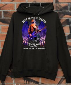 Funny Rest In Peace Legend Dusty Hill 1949-2021 signature thank you for the memories shirt 7