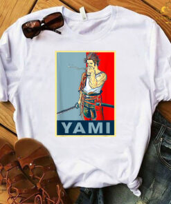 Retro Clover Anime Black Japanese Manga Yamis Costume T-Shirt