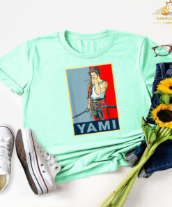 Retro Clover Anime Black Japanese Manga Yamis Costume T-Shirt