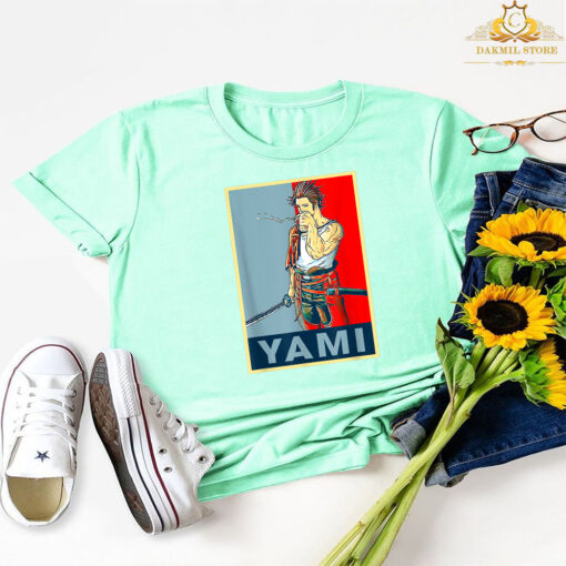 Retro Clover Anime Black Japanese Manga Yamis Costume T-Shirt