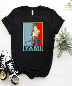 Retro Clover Anime Black Japanese Manga Yamis Costume T-Shirt