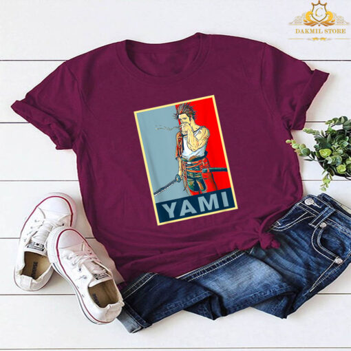 Retro Clover Anime Black Japanese Manga Yamis Costume T-Shirt