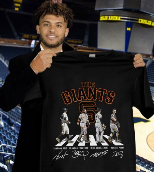 San Francisco Giants Abbey Road The Giants Signatures Shirt 1