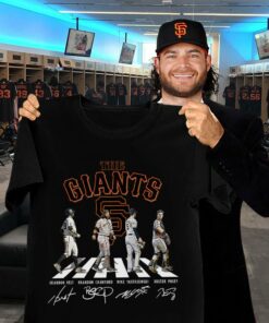 San Francisco Giants Abbey Road The Giants Signatures Shirt 5