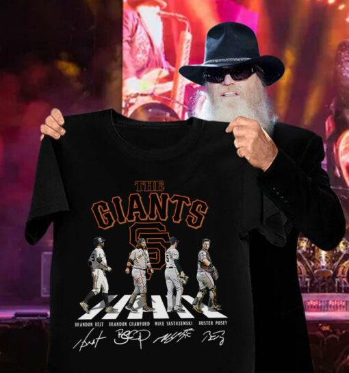 San Francisco Giants Abbey Road The Giants Signatures Shirt 3