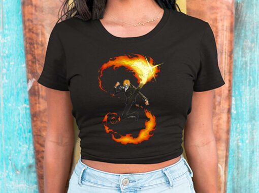 Sanji One Piece Women Shirt, Straw Hat Pirates Anime Shirt, Vinsmoke Sanji Manga Shirt 2