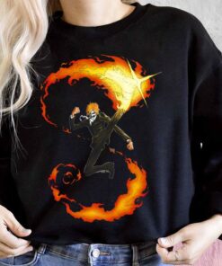 Sanji One Piece Women Shirt, Straw Hat Pirates Anime Shirt, Vinsmoke Sanji Manga Shirt 6