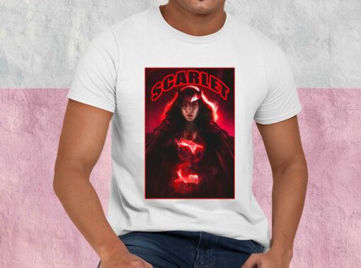 Scarlet Witch Shirt, Wandavision Shirt, Wanda Maximoff Shirt, Scarlet Witch Wandavision For Men Shirt 1