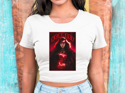 Scarlet Witch Shirt, Wandavision Shirt, Wanda Maximoff Shirt, Scarlet Witch Wandavision For Men Shirt 2