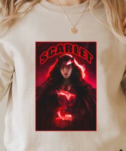 Scarlet Witch Shirt, Wandavision Shirt, Wanda Maximoff Shirt, Scarlet Witch Wandavision For Men Shirt 6