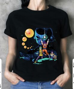 Awesome Star Wars Son Goku Vegeta Frieza Bulma Krillin Dragon Ball Z Shirt 6