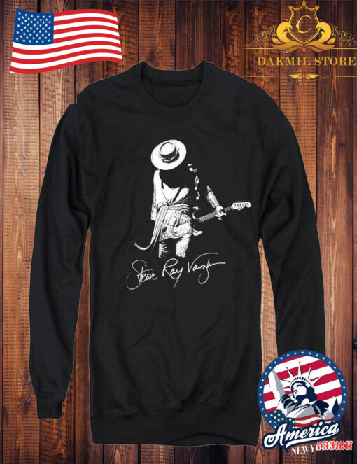 Stevie Ray Vaughan T-Shirt Blues Guitar Great Sweatshirt