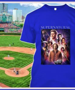 Official Supernatural all characters poster shirt 5