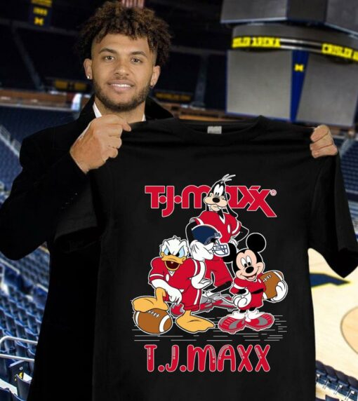 Best TJ Maxx Mashup Disney Characters Mickey Mouse Donald Duck Goofy Shirt 1