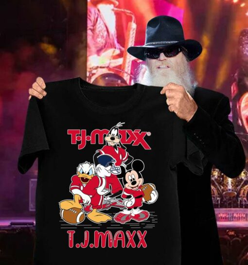 Best TJ Maxx Mashup Disney Characters Mickey Mouse Donald Duck Goofy Shirt 3
