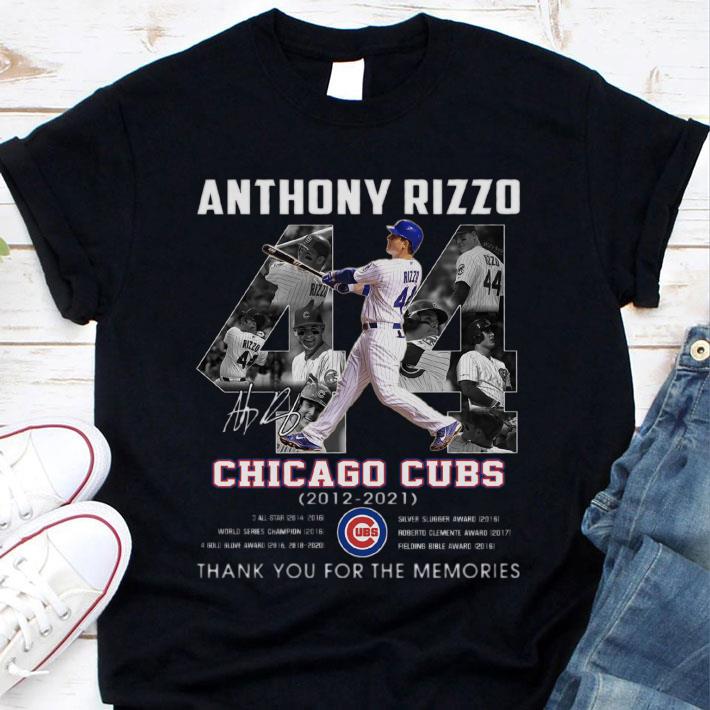 Thank You No. 42 Anthony Rizzo Chicago Cubs 2012-2021 All Star World Series Shirt Awesome Thank You No. 42 Anthony Rizzo Chicago Cubs 2012-2021 All Star World Series Shirt 1
