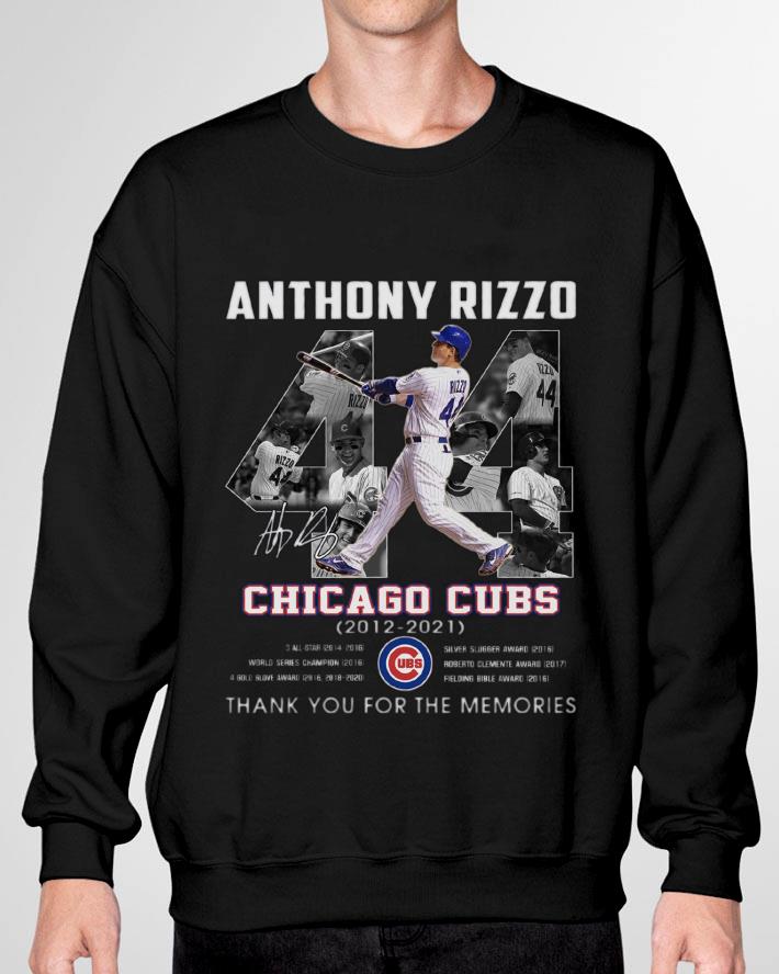 Thank You No. 42 Anthony Rizzo Chicago Cubs 2012-2021 All Star World Series Shirt Awesome Thank You No. 42 Anthony Rizzo Chicago Cubs 2012-2021 All Star World Series Shirt 3
