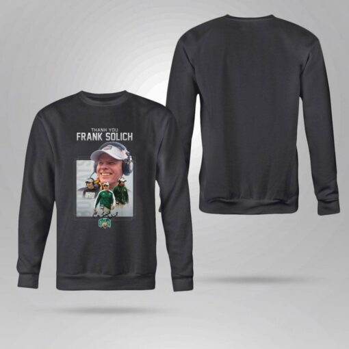 Original Thank you Frank Solich coach Ohio Bobcats football signature shirt 4