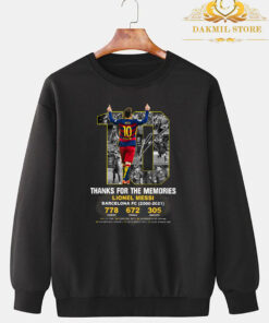 Thank you Messi 2000-2021 memories T-Shirt