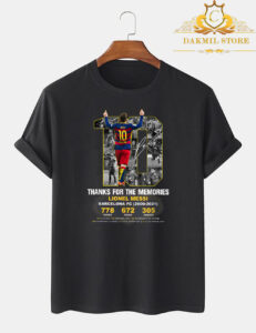 Thank you Messi 2000-2021 memories T-Shirt