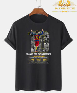 Thank you Messi 2000-2021 memories T-Shirt