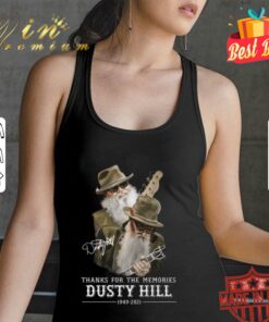 Official Thanks For The Memories RIP Dusty Hill 1949-2021 ZZ Top Band Rock Shirt 5