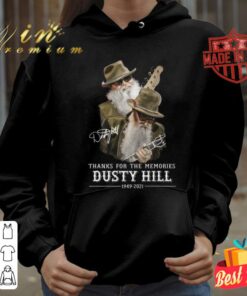 Official Thanks For The Memories RIP Dusty Hill 1949-2021 ZZ Top Band Rock Shirt 6