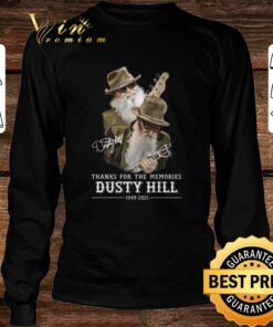 Official Thanks For The Memories RIP Dusty Hill 1949-2021 ZZ Top Band Rock Shirt 7