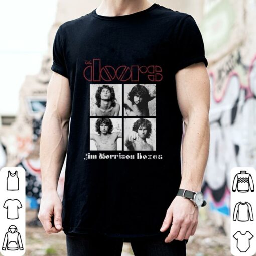 Awesome The Doors band rock members Jim Morrison Boxes shirt 2