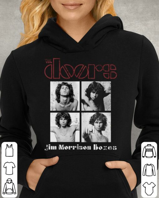 Awesome The Doors band rock members Jim Morrison Boxes shirt 4