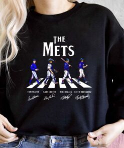 The New York Mets Baseball Abbey Road Signatures Shirt, 2021 New York Mets For Men Shirt 6
