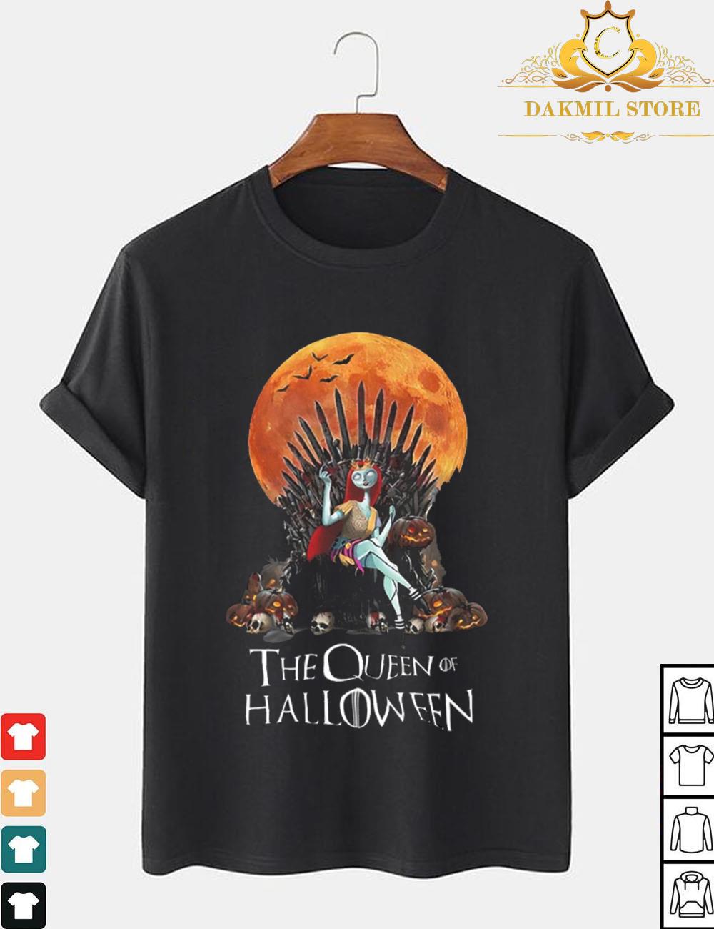 The Queen Of Halloween Pumkin shirt,The Pumpkin Queen Classic T-Shirt, Funny Queen Halloween Shirt