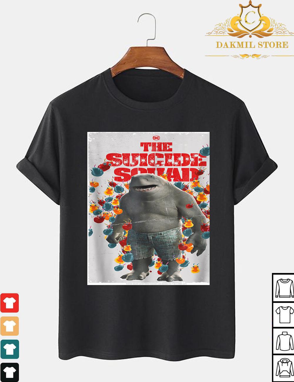 The Suicide Squad King Shark Poster T Shirt