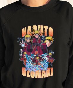 Uzumaki Naruto Shirt, Naruto Anime T-Shirt 6