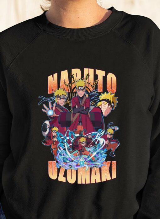 Uzumaki Naruto Shirt, Naruto Anime T-Shirt 3