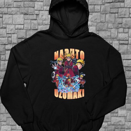 Uzumaki Naruto Shirt, Naruto Anime T-Shirt 4