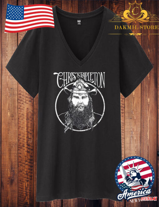 Vintage Chris Stapleton V neck